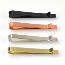 Tie clip manufacturers custom metal black clip on hardware ties clip